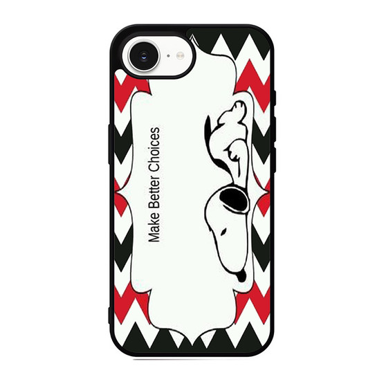 Snoopy Make Better Choice iPhone 17e Case