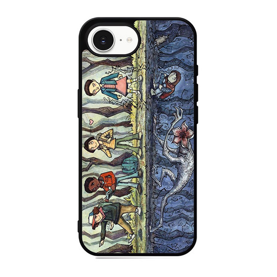 Stranger Things art iPhone 17e Case