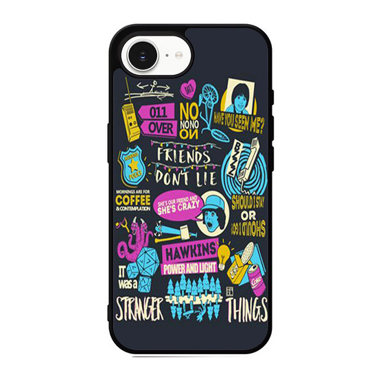 Stranger Things Collage iPhone 17e Case