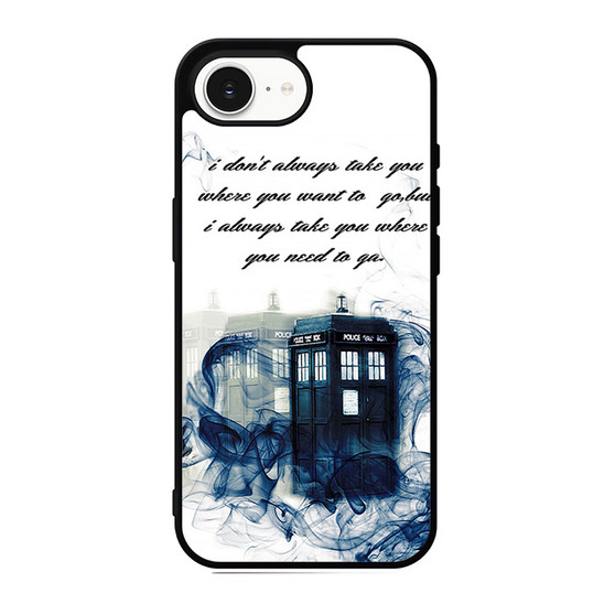 Tardis doctor who Quotes iPhone 17e Case