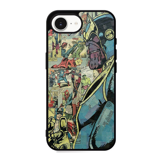 Thanos Comic Pattern iPhone 17e Case