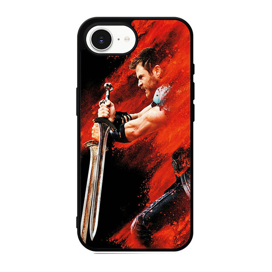Thor Ragnarok on Red Dust iPhone 17e Case