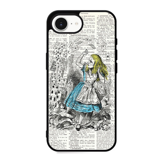 vintage book alice iPhone 17e Case