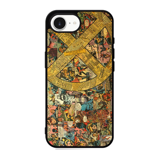 X-Men Comic Pattern iPhone 17e Case