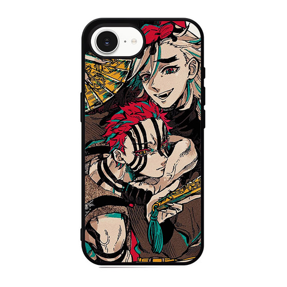 Demon Slayer Doma and Akaza iPhone 17e Case