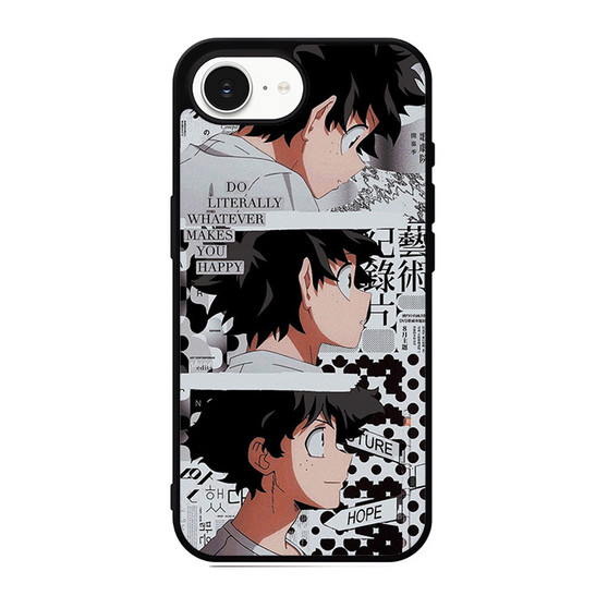My Hero Academia Deku's Quotes iPhone 17e Case
