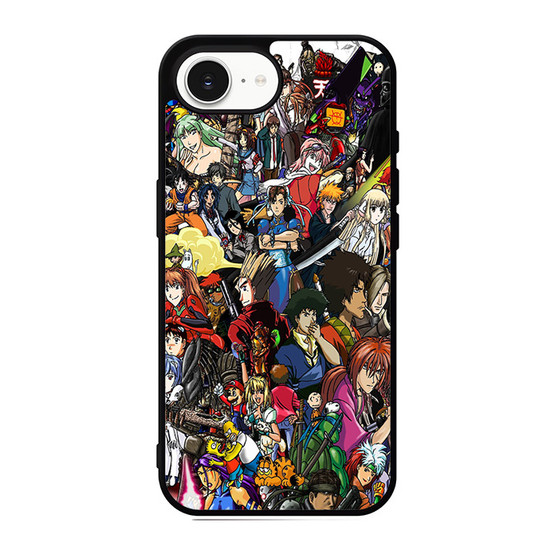 Anime Pop Culture Collage iPhone 17e Case