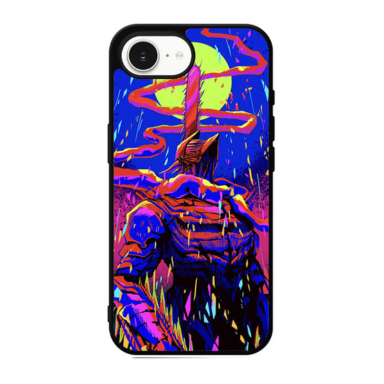 Denji Devils Mode in Abstract iPhone 17e Case
