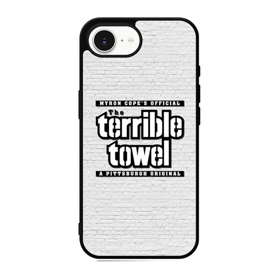 The Terrible Towel Pittsburgh Steelers in Brick iPhone 17e Case