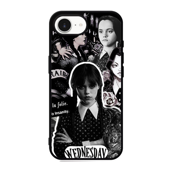 Wednesday The Addams Familly Collage iPhone 17e Case