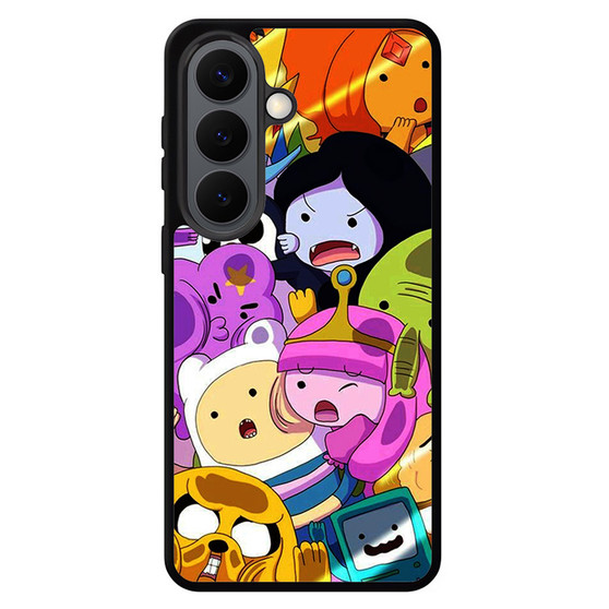 Adventure time character on a glass Samsung Galaxy S26 Series Case