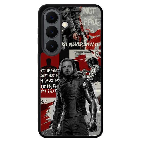 Bucky the white wolf Samsung Galaxy S26 Series Case