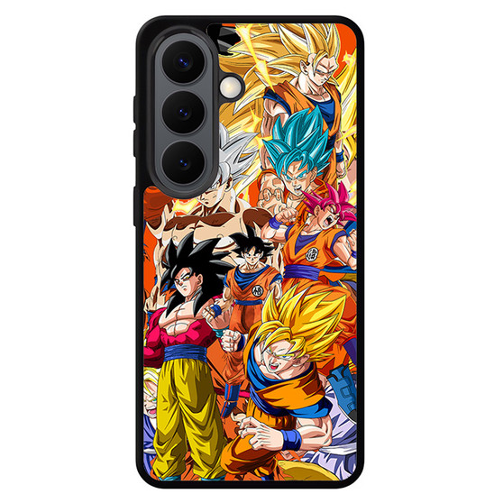 Son Goku Dragonball Collage Samsung Galaxy S26 Series Case