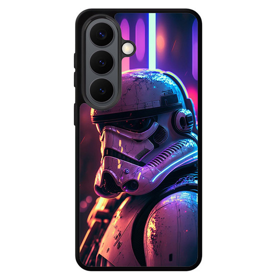 Star Wars Stormtrooper Neon Samsung Galaxy S26 Series Case