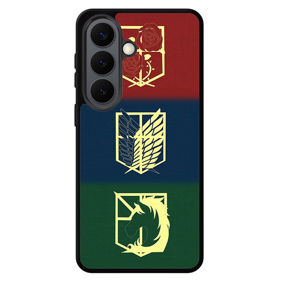 Attack on Titan logos Samsung Galaxy S26 Series Case