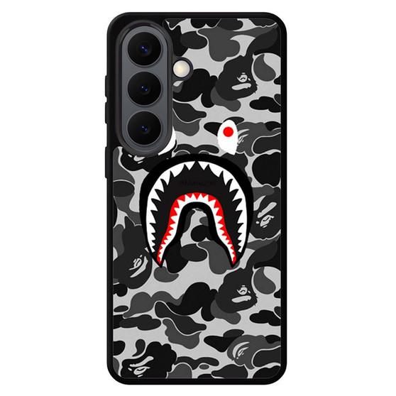 Bape Shark Black Camo Samsung Galaxy S26 Series Case