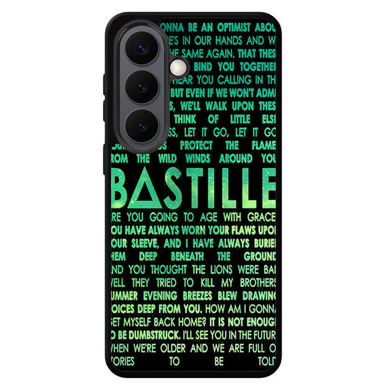 Bastille Lyrics Samsung Galaxy S26 Series Case