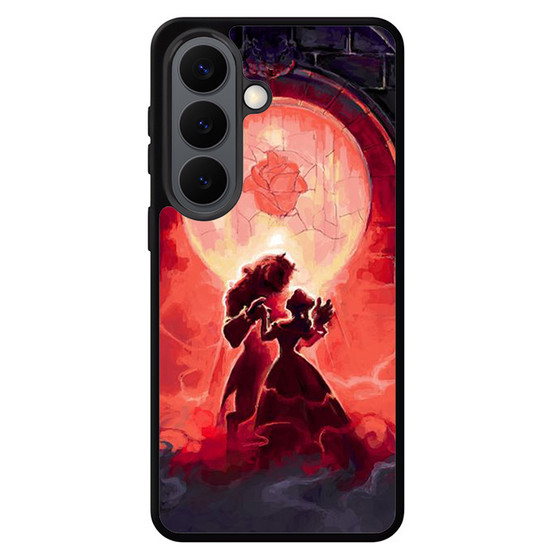 beauty and the beast vintage art Samsung Galaxy S26 Series Case