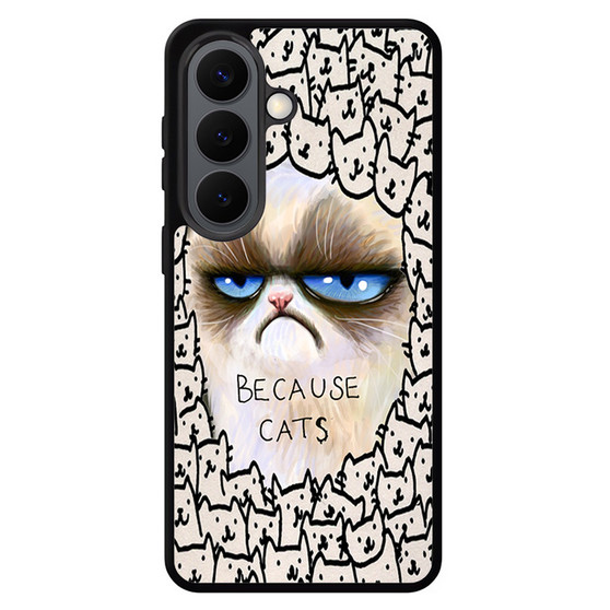 because grumpy cat Samsung Galaxy S26 Series Case