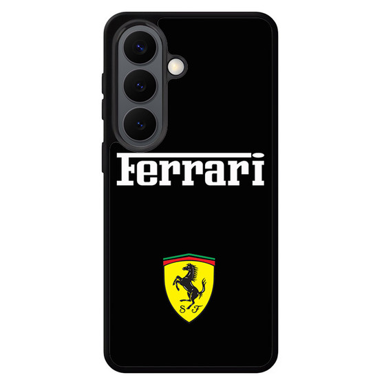 Black Ferrari Samsung Galaxy S26 Series Case