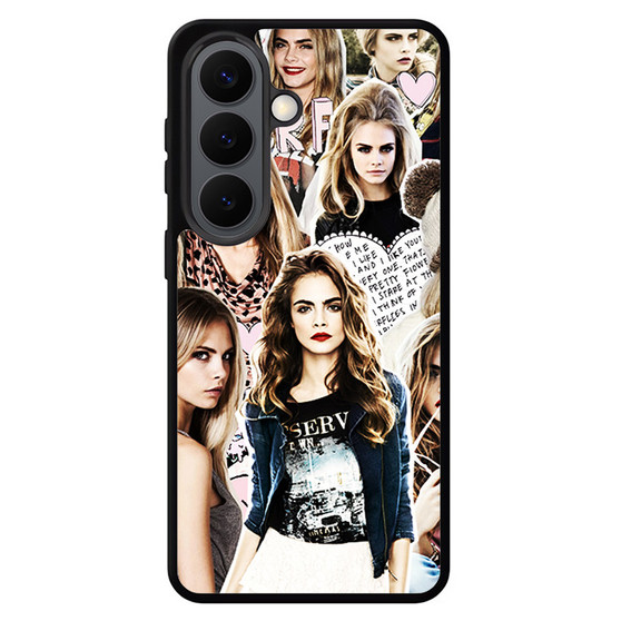 Cara Delevingne Collage Samsung Galaxy S26 Series Case