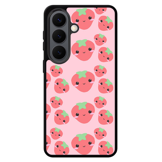 Cute Strawberry Samsung Galaxy S26 Series Case