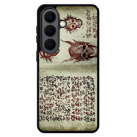Evil Dead in Book of the dead Samsung Galaxy S26 Series Case