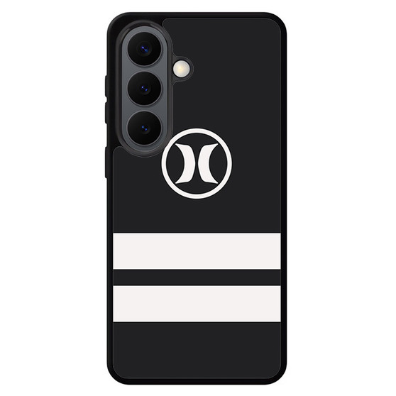 Hurley White Strip Samsung Galaxy S26 Series Case