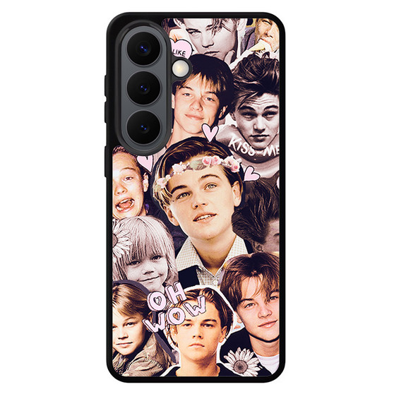 Lenardo Di Caprio Young Collage Samsung Galaxy S26 Series Case