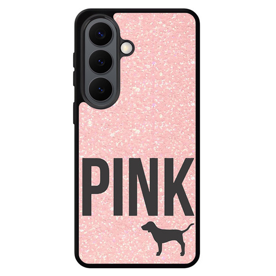 Light Glitter Pink Victoria's Secret Samsung Galaxy S26 Series Case