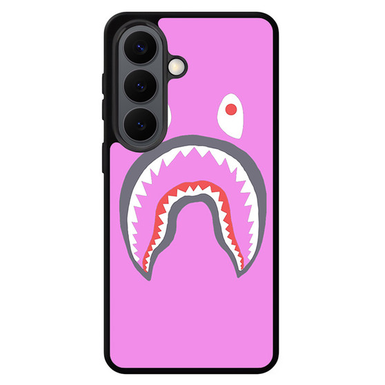 Pink Bape Shark Samsung Galaxy S26 Series Case