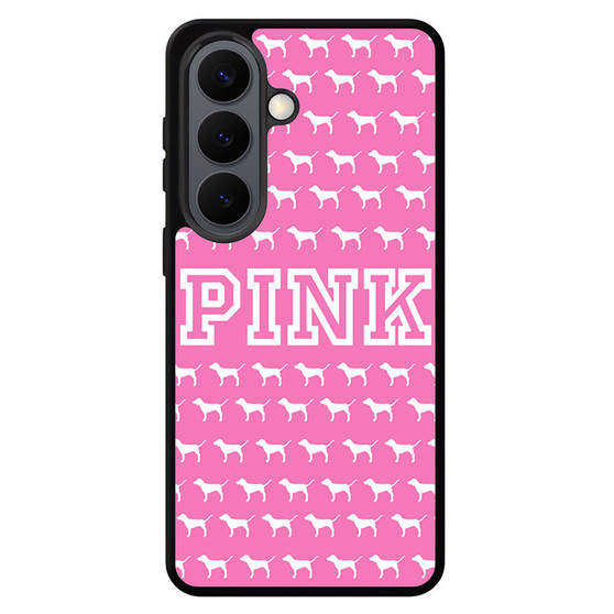 Pink Dog Victoria's secret Samsung Galaxy S26 Series Case