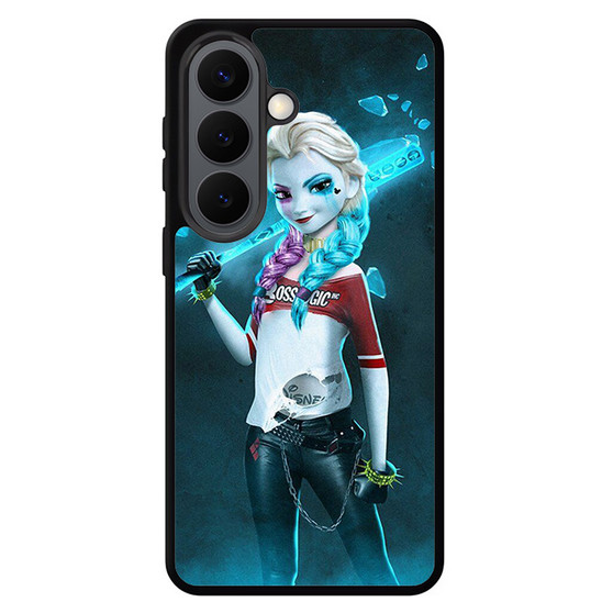 Princess Elsa With Harley Quinn Dress Samsung Galaxy S26 Series Case