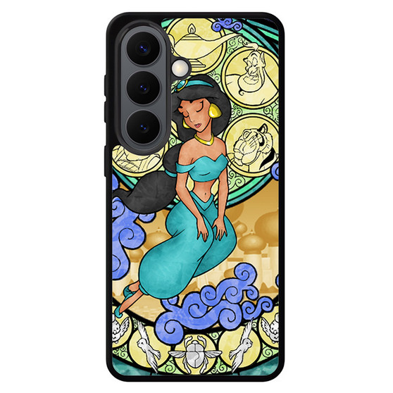 princess jasmine stained glass Samsung Galaxy S26 Series Case