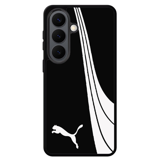 puma black white Samsung Galaxy S26 Series Case