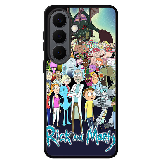 Rick And Morty All Character Samsung Galaxy S26 Series Case