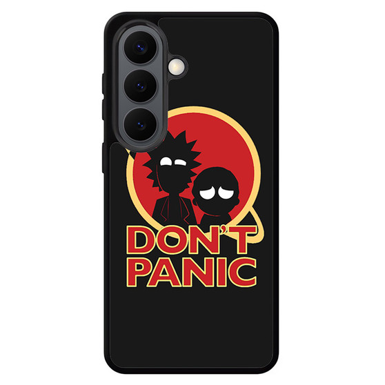 Rick And Morty Dont Panic  Samsung Galaxy S26 Series Case