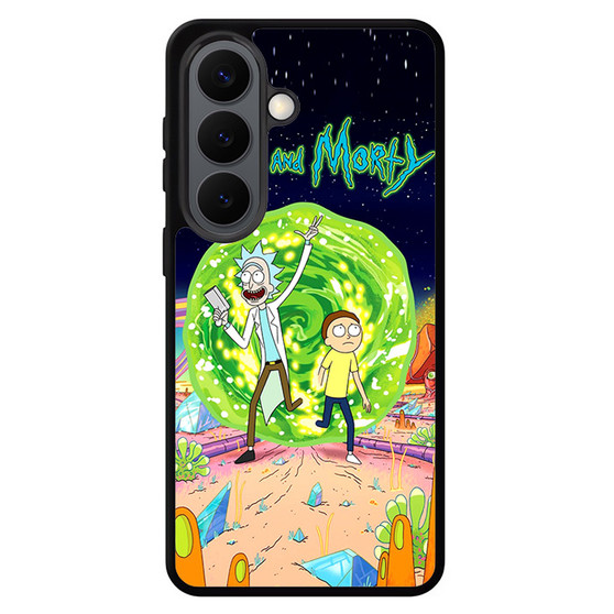 rick and morty portal Samsung Galaxy S26 Series Case
