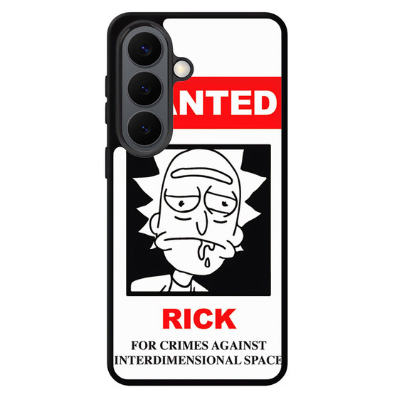 Rick And Morty Rick wanted Samsung Galaxy S26 Series Case