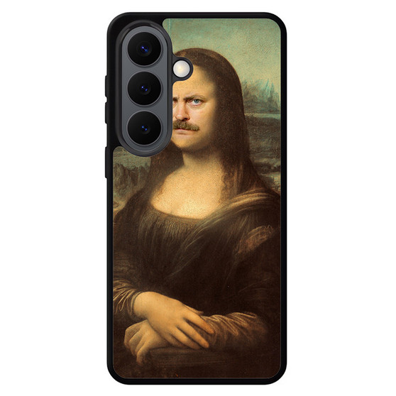 ron swanson monalisa Samsung Galaxy S26 Series Case
