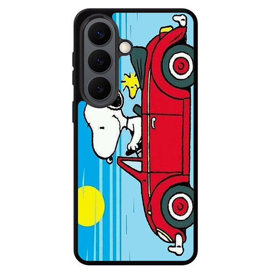 Snoopy in Car Samsung Galaxy S26 Series Case