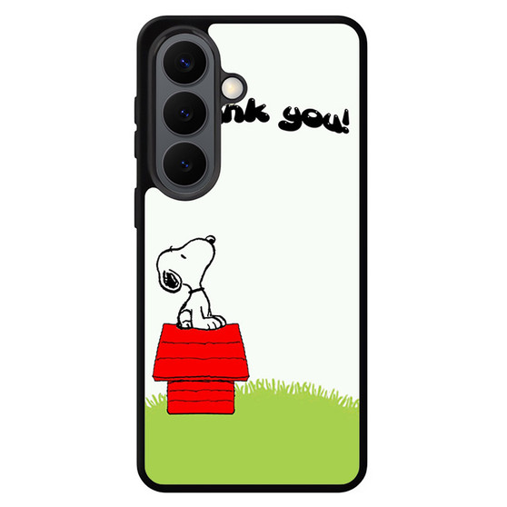 Snoopy Thank You Samsung Galaxy S26 Series Case