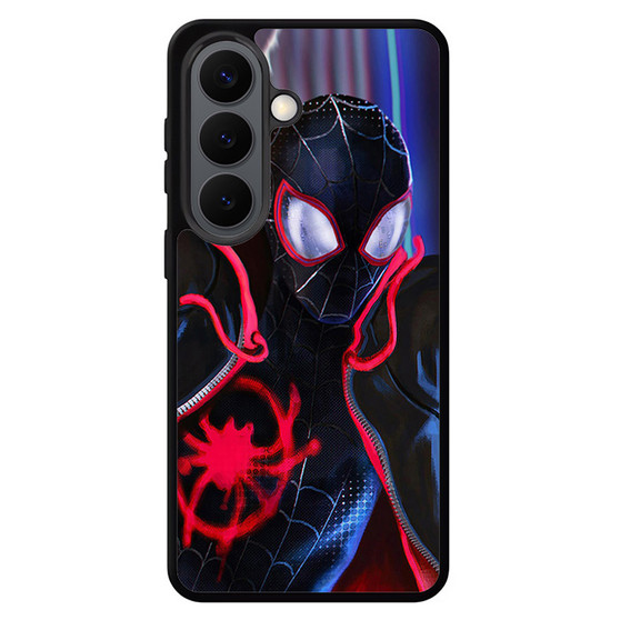 Spiderman Into Spiderverse Miles Samsung Galaxy S26 Series Case