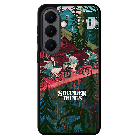 Stranger Things Art Poster Samsung Galaxy S26 Series Case