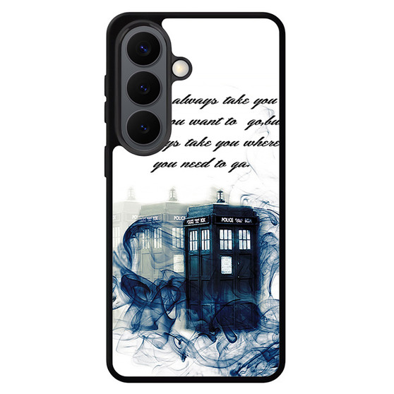 Tardis doctor who Quotes Samsung Galaxy S26 Series Case