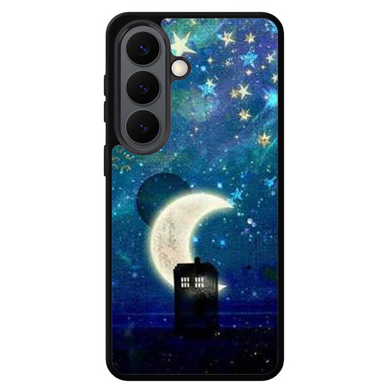 Tardis doctor who in Night Samsung Galaxy S26 Series Case