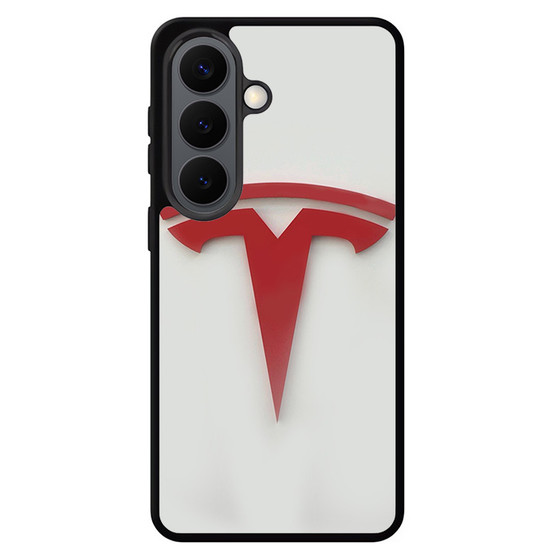 Tesla Logo 1 Samsung Galaxy S26 Series Case