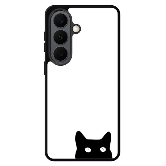 Watching black cat Samsung Galaxy S26 Series Case