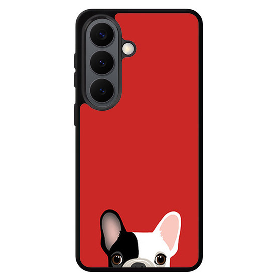 Watching French Bulldog 2 Samsung Galaxy S26 Series Case