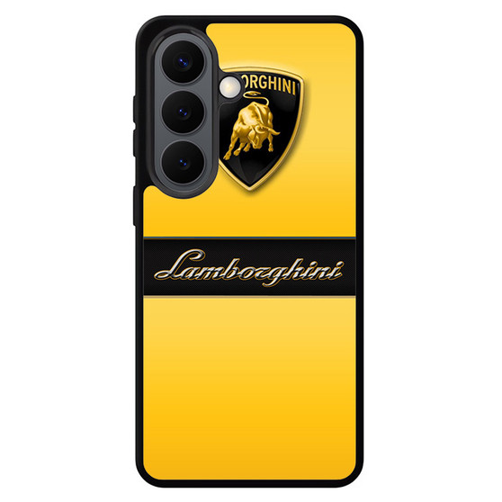 yellow lamborghini Samsung Galaxy S26 Series Case